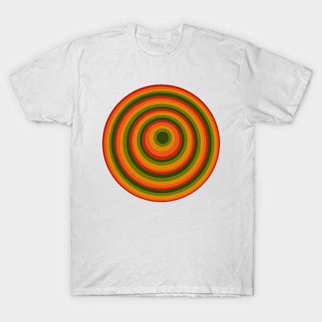 Abstract Circle T-Shirt by maramyeonni.shop